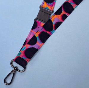 Tropical Cheetah Lanyard