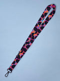 Tropical Cheetah Lanyard