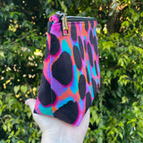 Tropical Cheetah Zipper Pouch