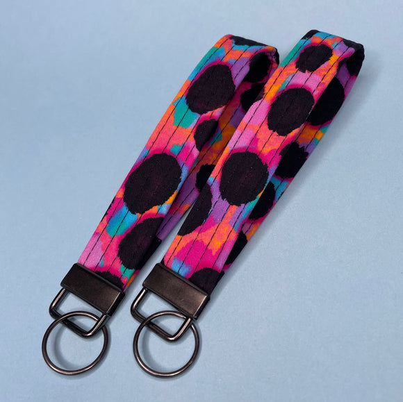 Tropical Cheetah Key Fob