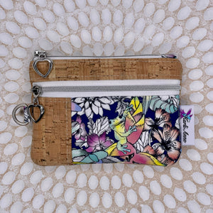 Botanica Double Zip Coin Purse