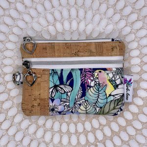 Botanica Double Zip Coin Purse