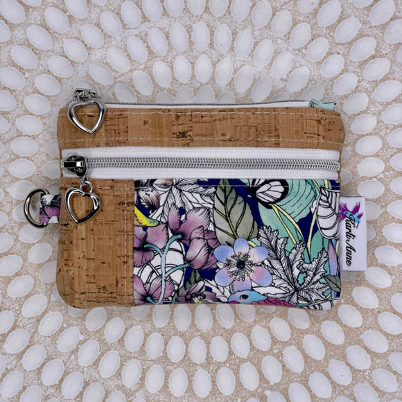 Botanica Double Zip Coin Purse